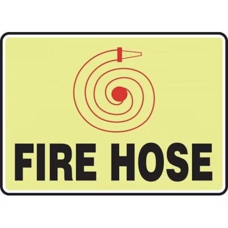 Accuform ANSI WARNING FIRE SAFETY SIGN CARBON MFXG342XP